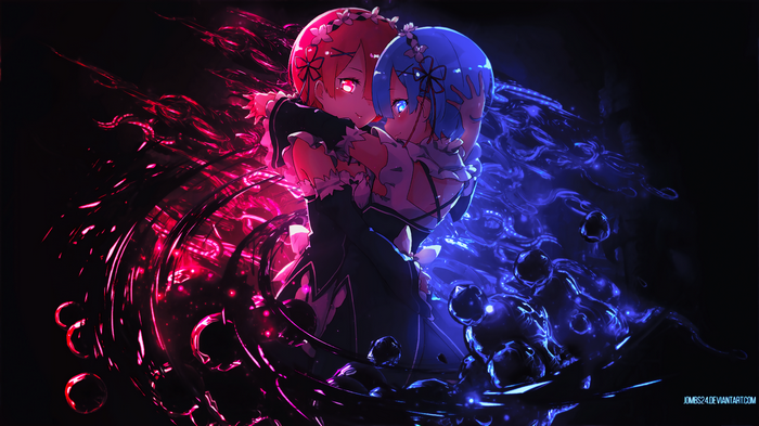 Rem and Ram from Re:Zero
