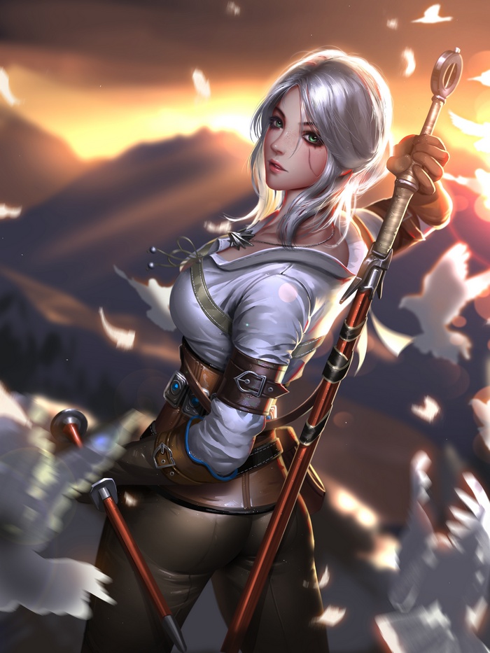 Ciri from The Witcher 3: Wild Hunt