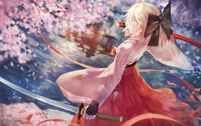 Sakura Saber from Fate/Grand Order