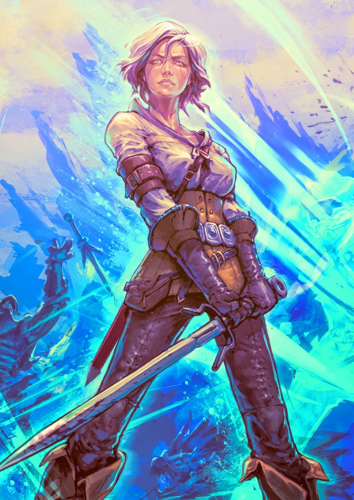 Ciri from The Witcher 3: Wild Hunt