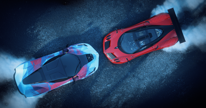 Pagani Huayra and Ferrari LaFerrari in The Crew
