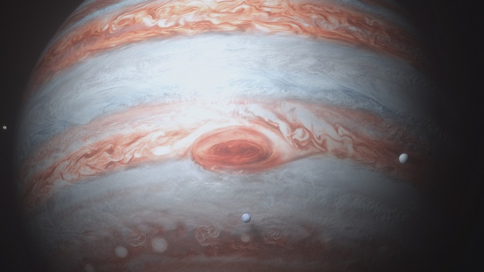 Jupiter and its moons