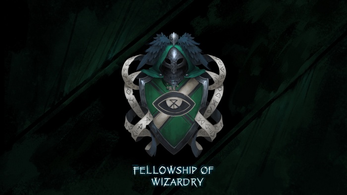 Fellowship of Wizardry emblem with eye symbol