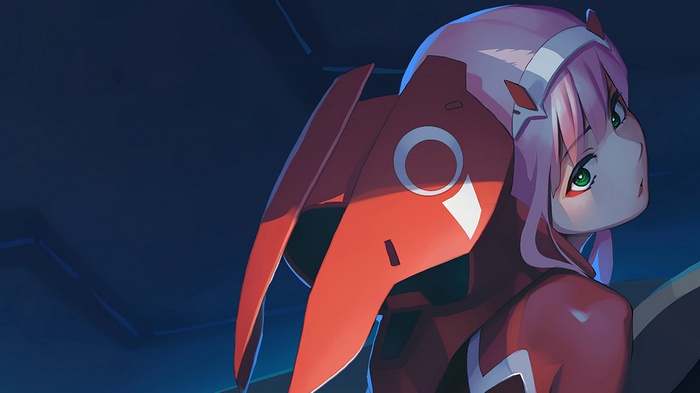 Zero Two from Darling in the FranXX