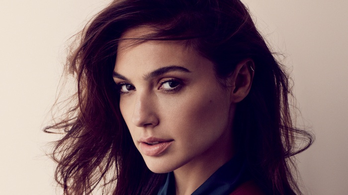 Gal Gadot looking at viewer