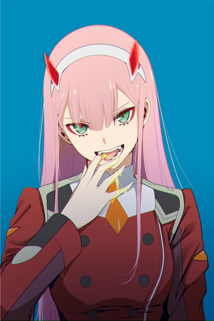 Zero Two from Darling in the FranXX