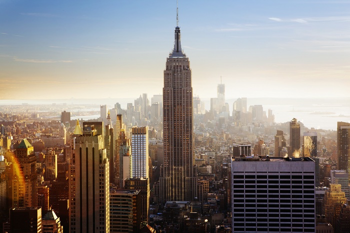 Empire State Building and New York City Skyline