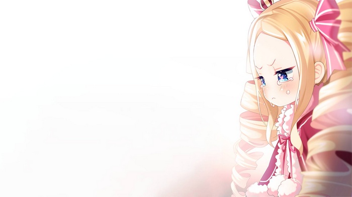 Beatrice from Re:Zero crying