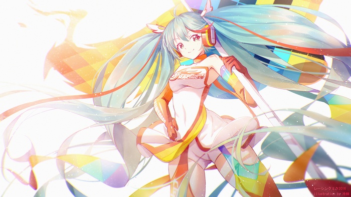 Racing Miku 2016 Illustration by Re:m