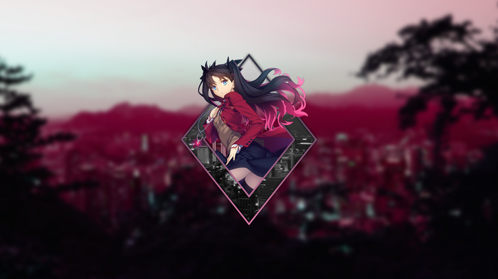 Rin Tohsaka from Fate/stay night: Unlimited Blade Works