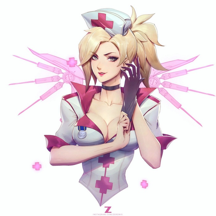 Mercy from Overwatch by Zeronis