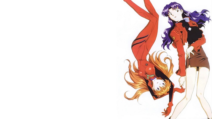 Asuka Langley Soryu and Katsuragi Misato from Neon Genesis Evangelion