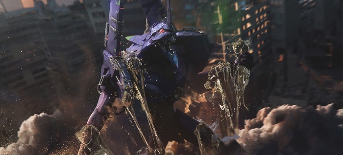EVA Unit 01 from Neon Genesis Evangelion