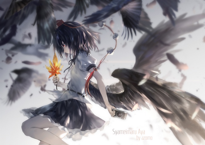 Syameimaru Aya by azomo