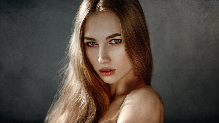 Portrait of a young woman by Georgy Chernyadyev