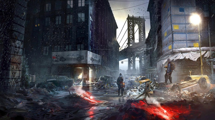 The Division: Post-Apocalyptic New York City Street