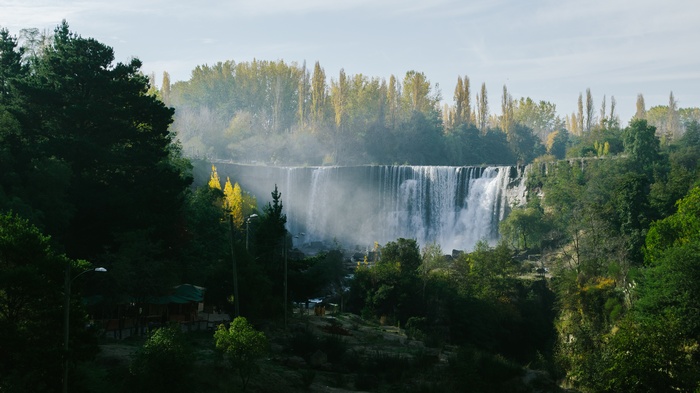 Saltos del Laja waterfall in Chile