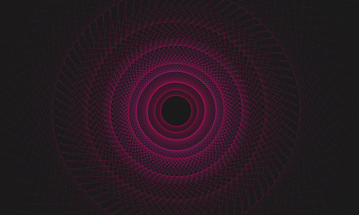 pink pattern, black background, wireframe, abstract, pattern