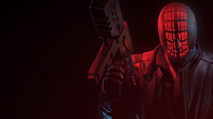 RUINER character with a gun