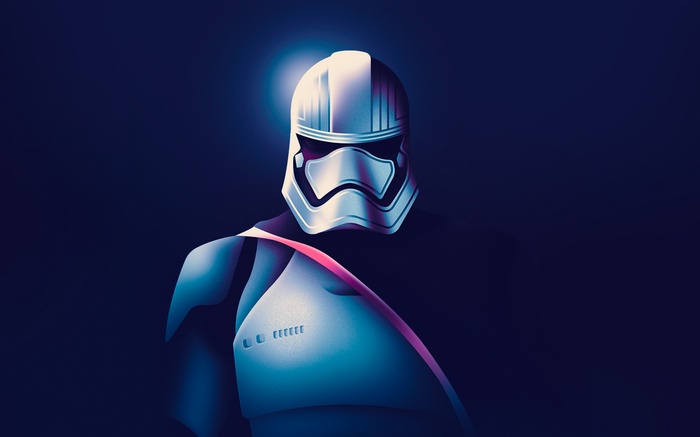 Stormtrooper from Star Wars artwork
