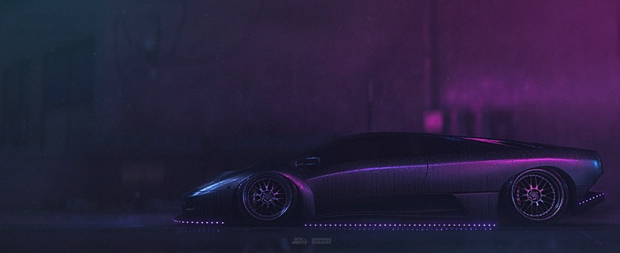 Lamborghini Diablo from Need for Speed