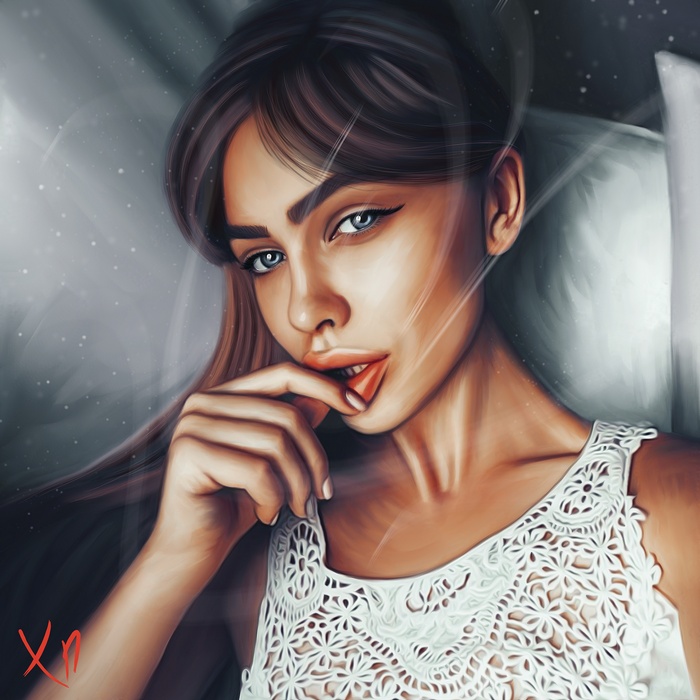 Portrait of Alexandra Danilova by Xilston Arts