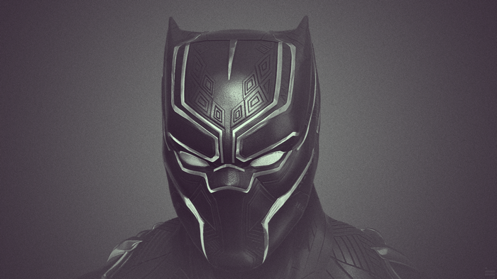 Black Panther mask from Marvel