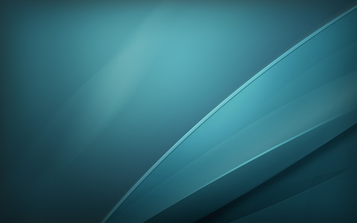 Abstract blue digital art with geometric shapes