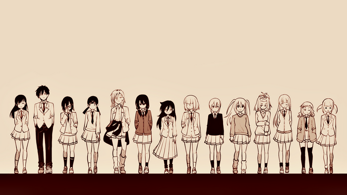 Watashi ga Motenai no wa Dou Kangaetemo Omaera ga Warui! characters