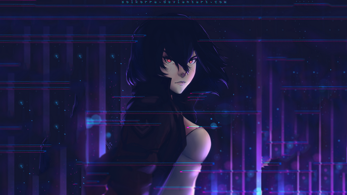 Motoko Kusanagi from Ghost in the Shell