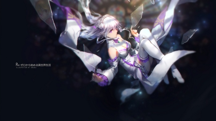 Emilia from Re:Zero Kara Hajimeru Isekai Seikatsu