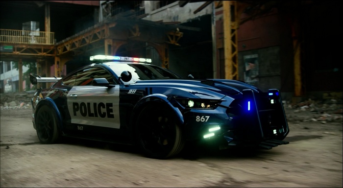 Barricade from Transformers: The Last Knight police car