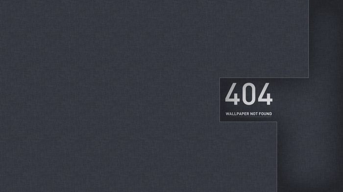 404 Wallpaper Not Found
