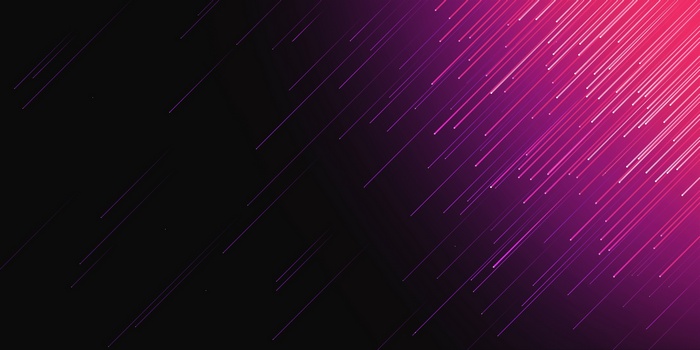 Abstract digital art with purple and pink streaks