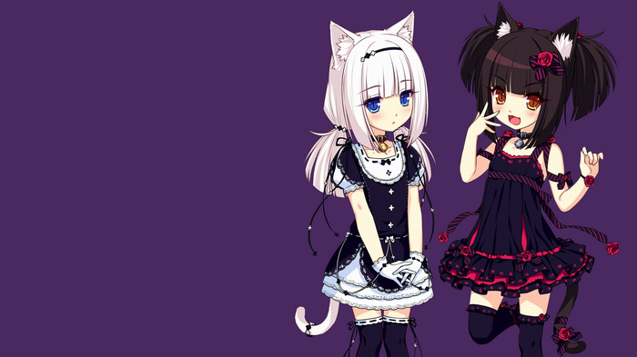 Chocolat and Vanilla from Neko Para