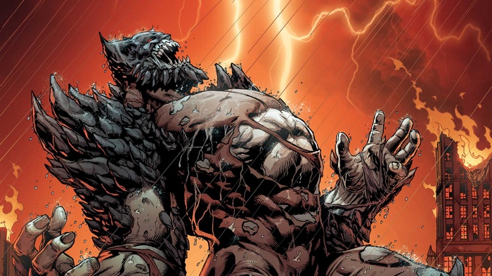 Doomsday from DC Comics in the Dark Multiverse