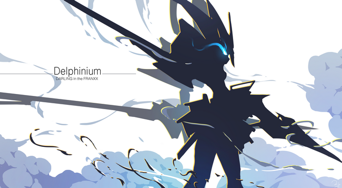 Delphinium from DARLING in the FRANXX