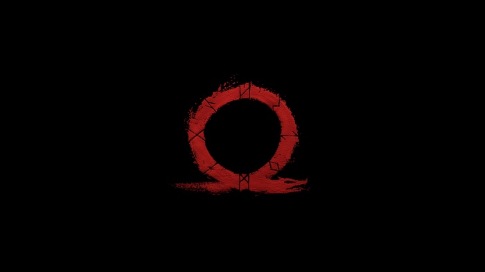 God of War Omega symbol