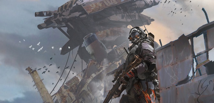 Wadim Kashin's science fiction artwork