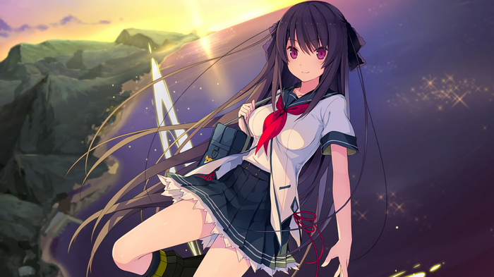 Tobisawa Misaki from Ao no Kanata no Four Rhythm