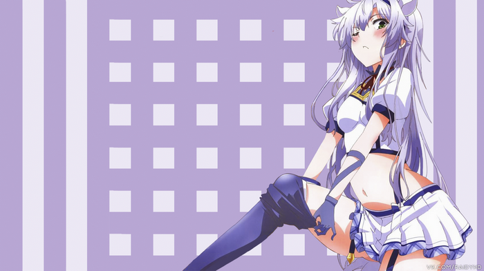 Sistine Fibel, Rokudenashi Majutsu Koushi to Akashic Records, picture-in-picture, anime, anime girls