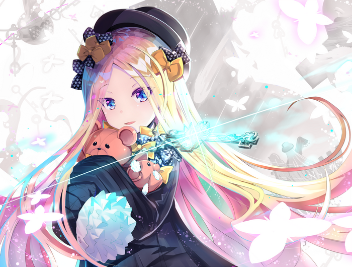 Abigail Williams from Fate/Grand Order with Teddy Bears