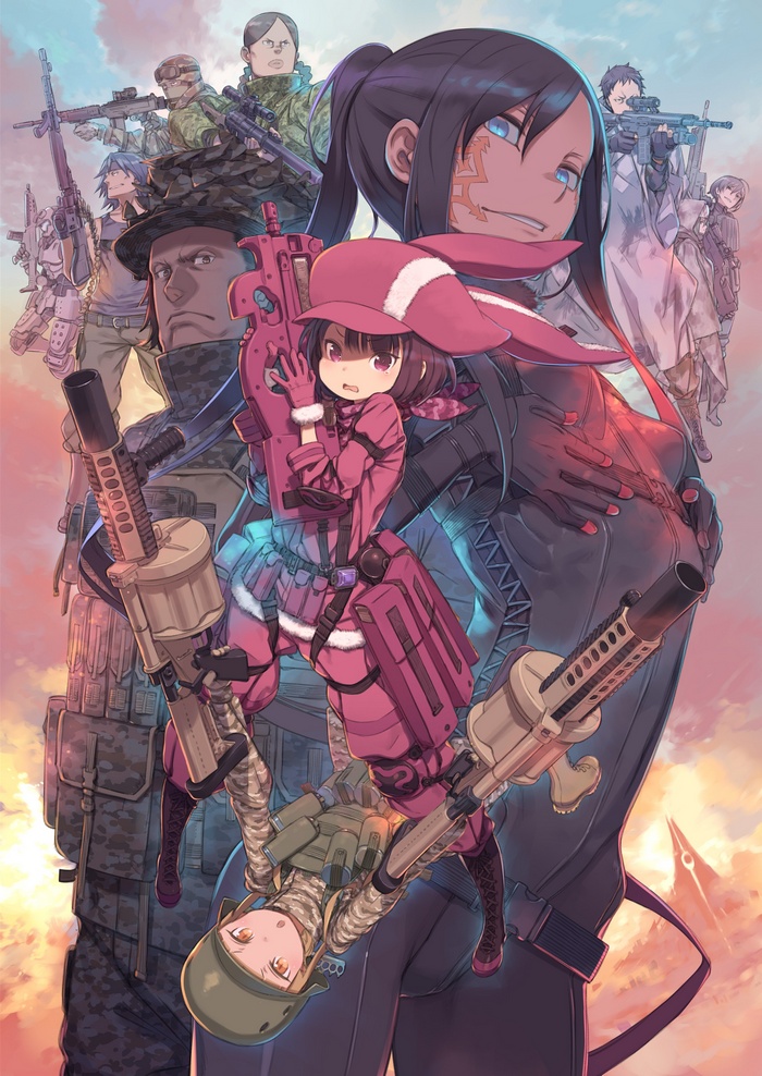 Characters from Sword Art Online: Gun Gale Online