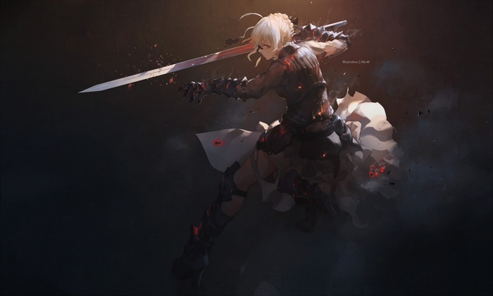 Saber Alter from Fate Series
