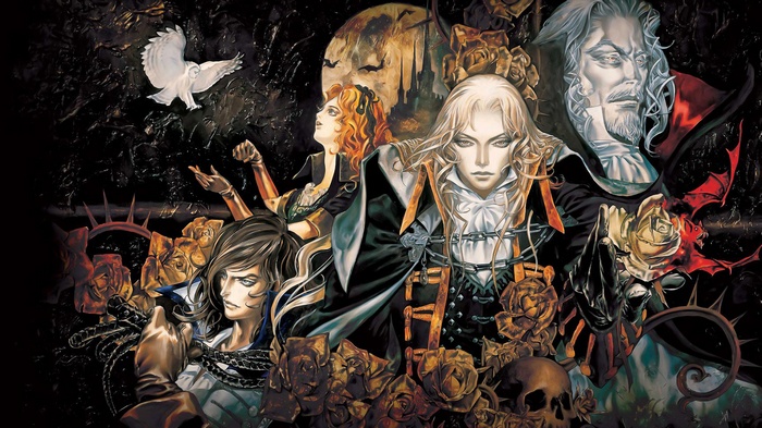 Castlevania: Symphony of the Night artwork