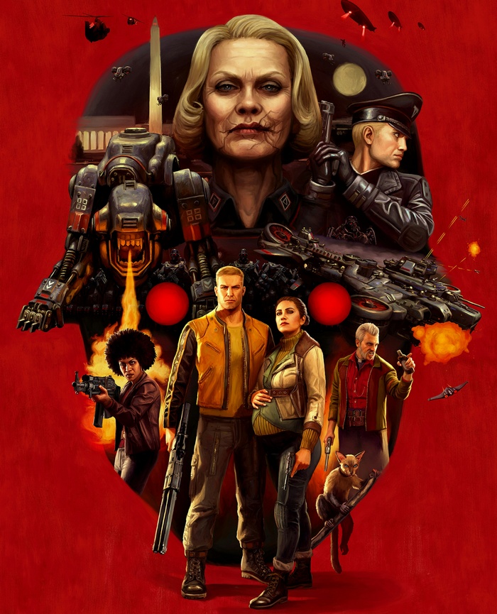 Wolfenstein II: The New Colossus Poster