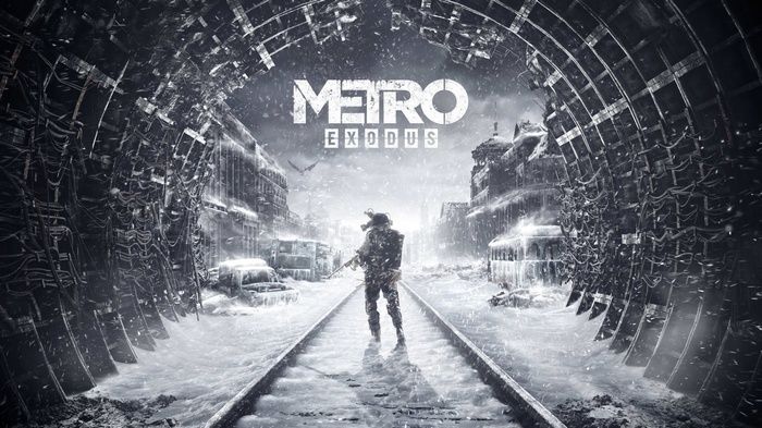 Metro Exodus video game cover art