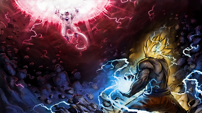Son Goku vs. Freeza from Dragon Ball