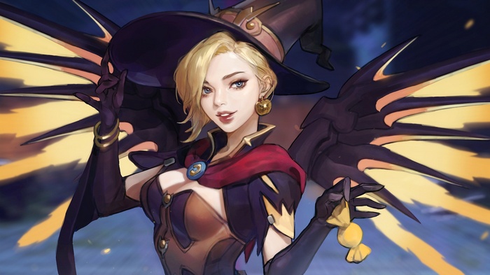 Witch Mercy from Overwatch