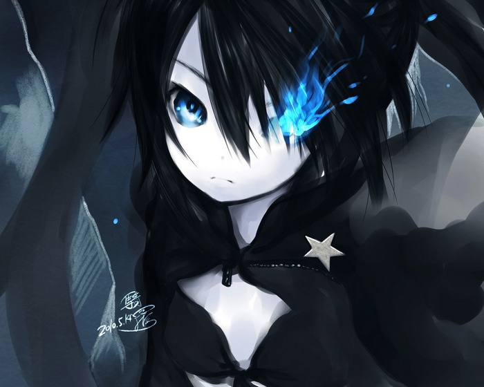 Black Rock Shooter anime character